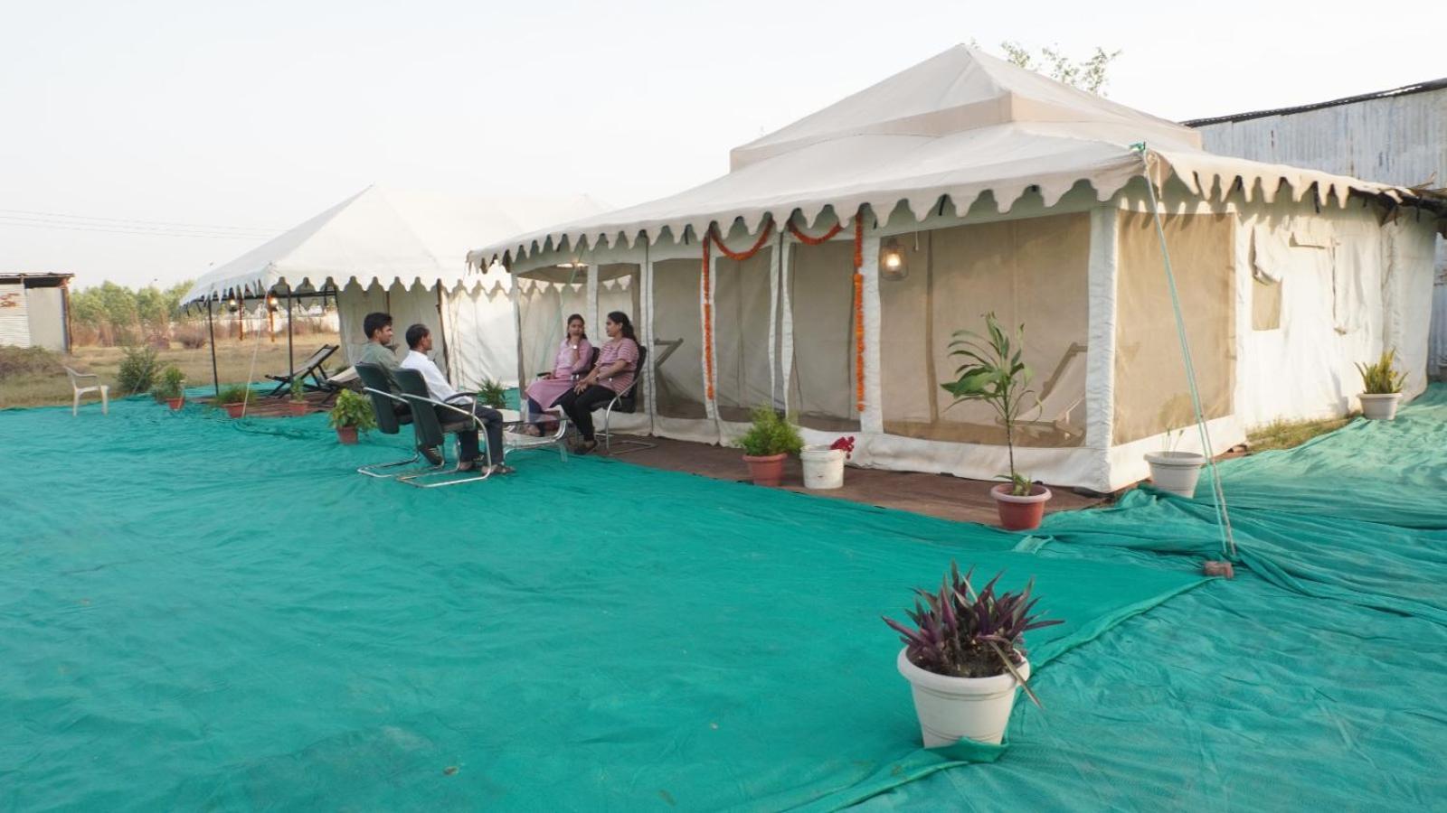 Kumbh Canvas Tent City Ξενοδοχείο Αλλαχαμπάντ Εξωτερικό φωτογραφία